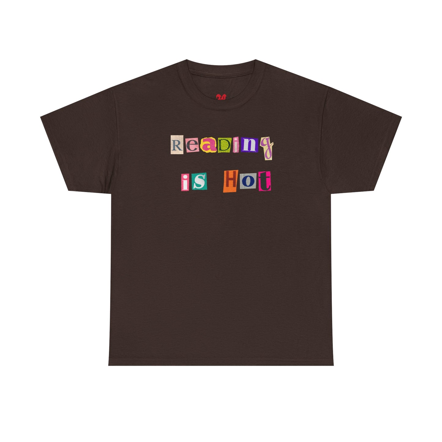"Reading Is Hot" Unisex Heavy Cotton Tee - Perfect for Book Lovers