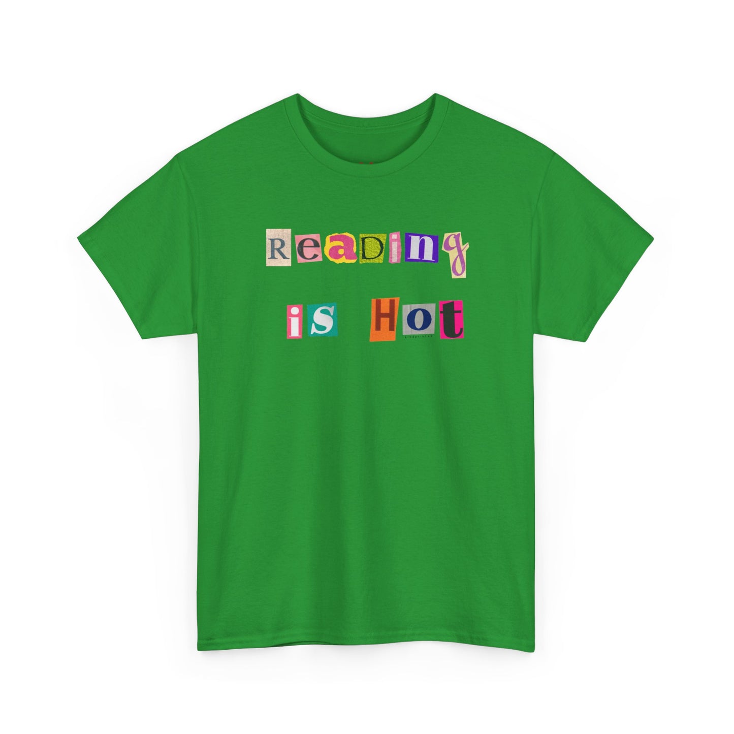 "Reading Is Hot" Unisex Heavy Cotton Tee - Perfect for Book Lovers